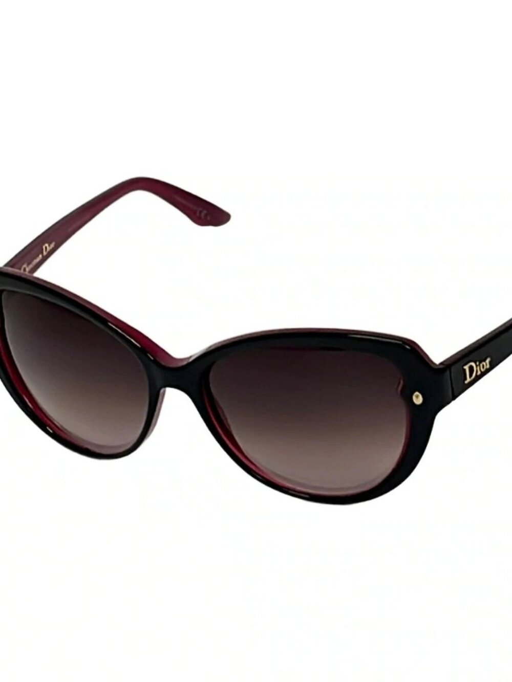 DIOR/ChristianDior Dior Pondichery1 XLXK8 Black Purple Plastic Sunglasses